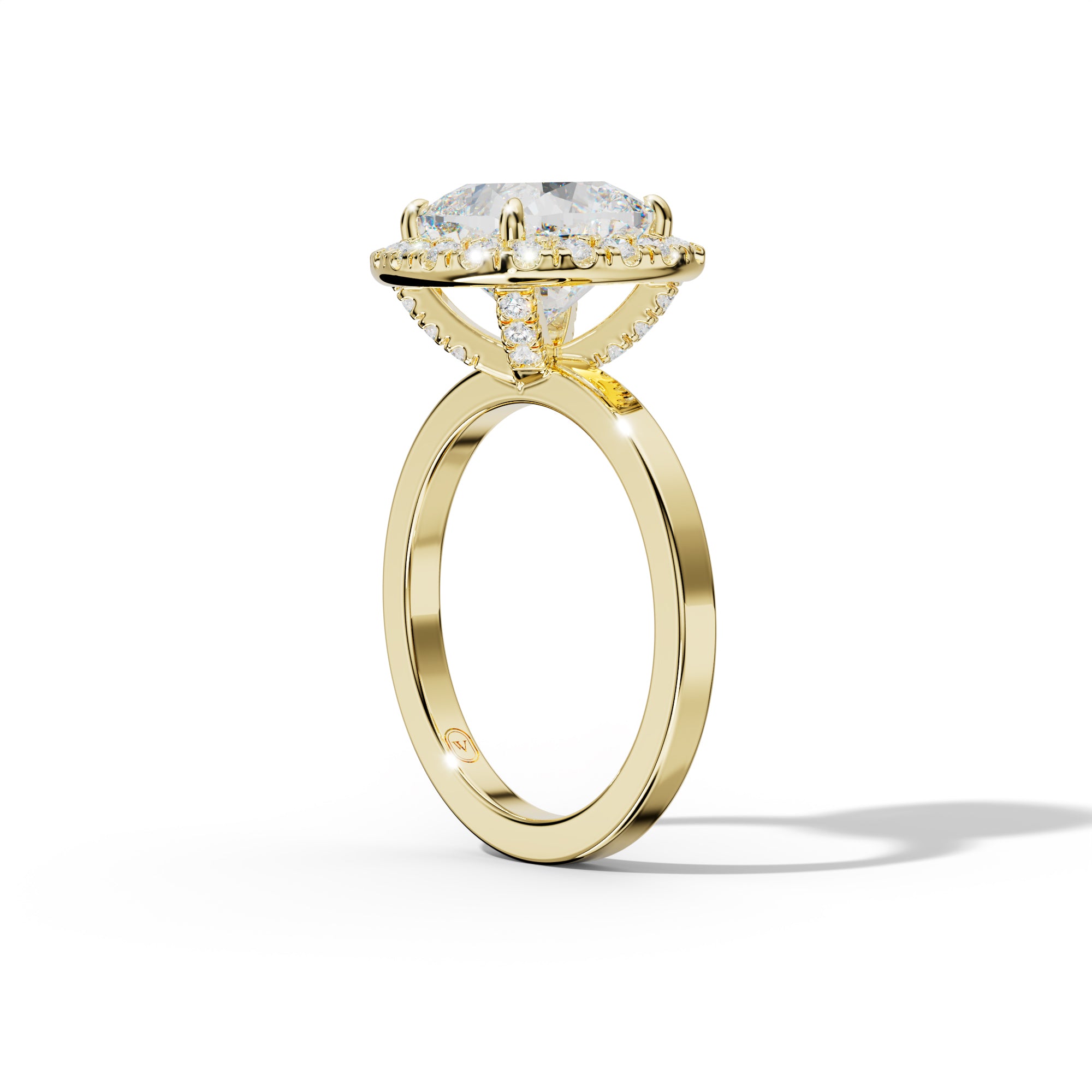 Lila Cushion Cut Engagement Ring